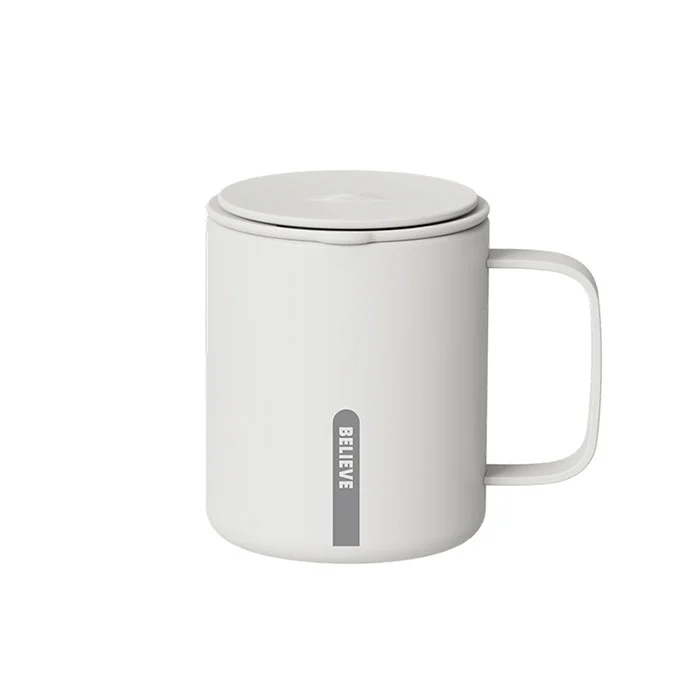 12oz Stainless Steel Tumbler kalawan cecekelan