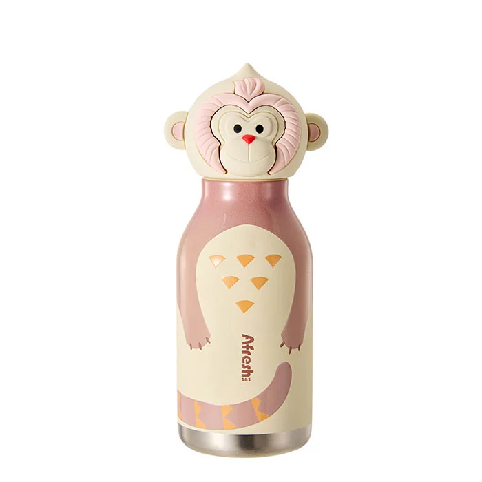 Silicone Figurine Stainless Steel Insulated Piala
