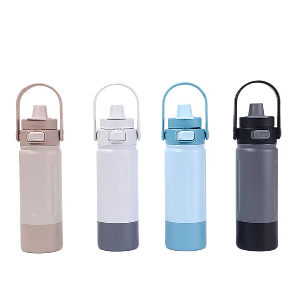 Botol Olahraga Stainless Steel sareng Cecekelan